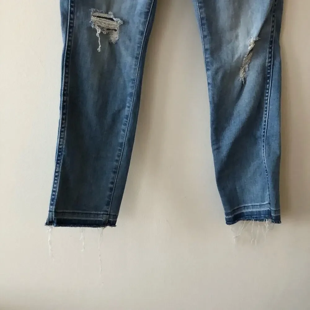 J. Crew Vintage Straight Jeans with Released Hem